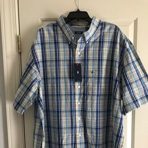 new Izod short sleeve shirt size 3XL